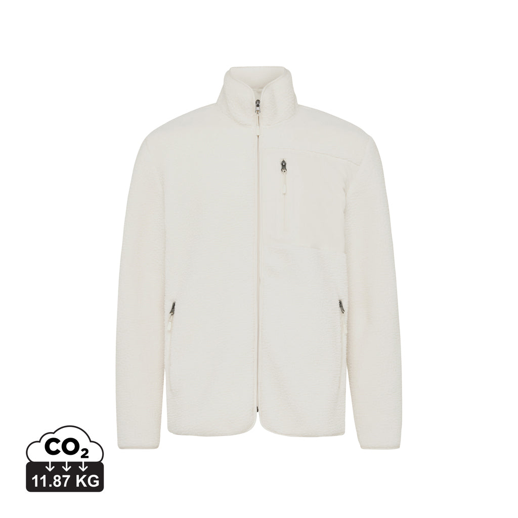 IQONIQ Diran gerecycled polyester pile-fleece jas