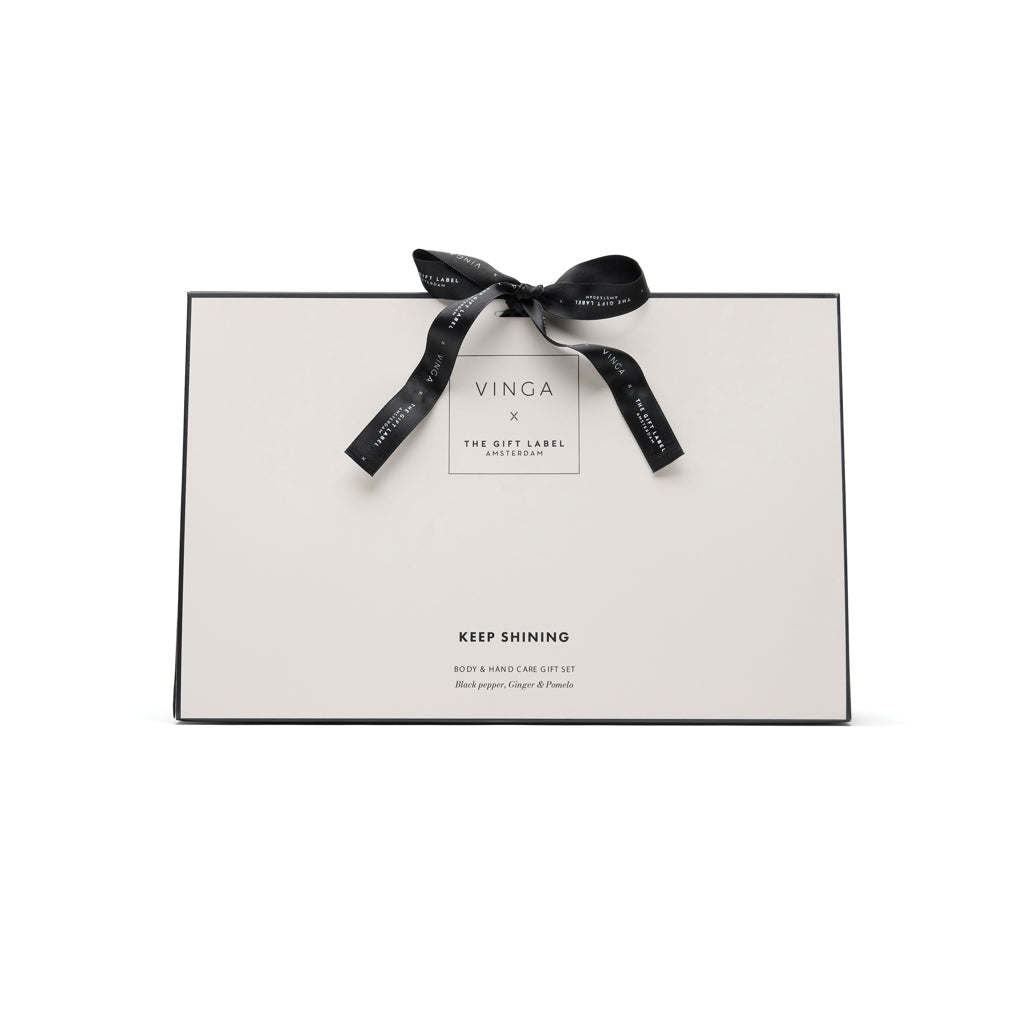 VINGA x TGL giftset voor hand- en lichaamsverzorging