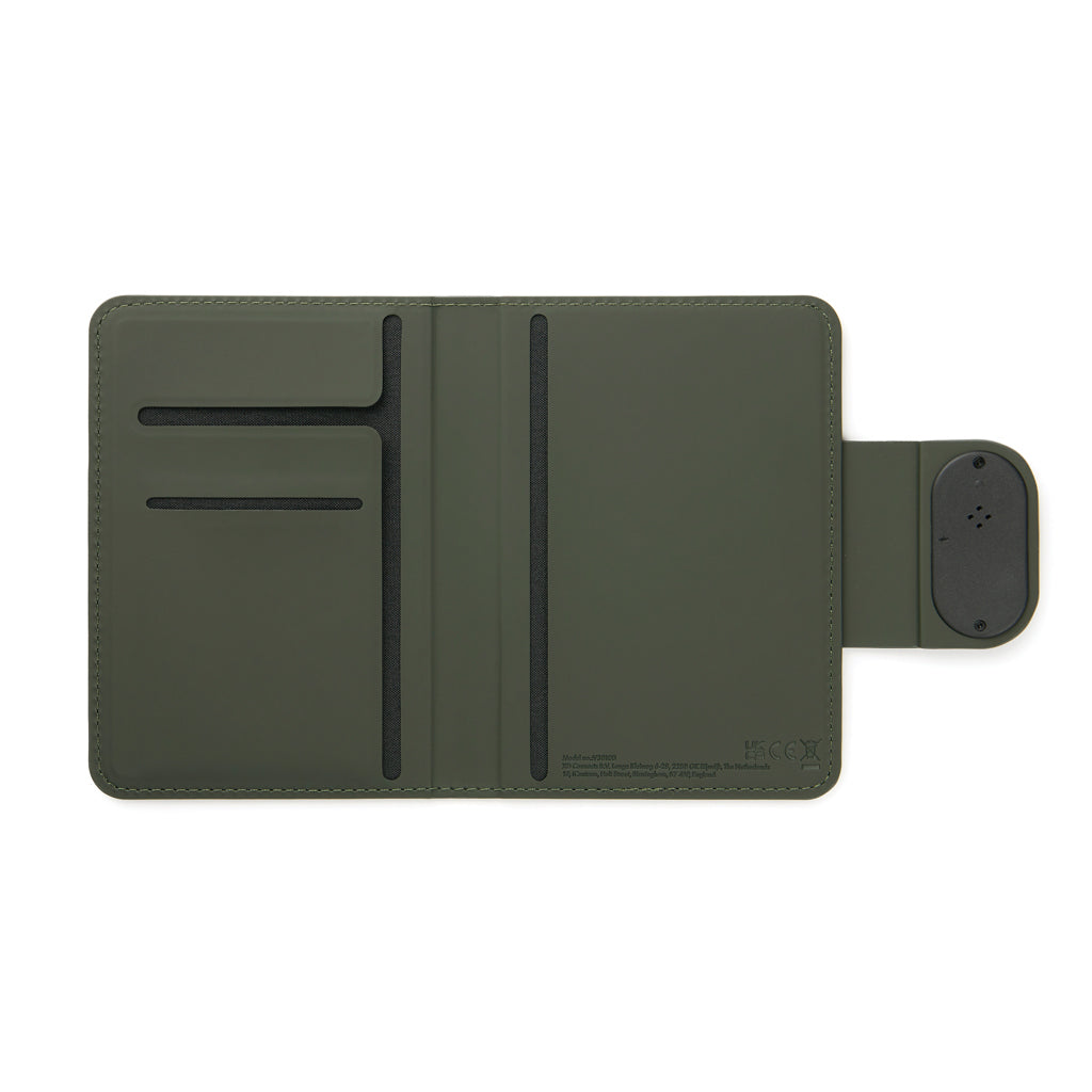 VINGA Baltimore RCS Passport houder met Dual FInder