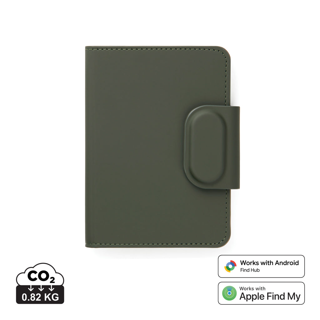 VINGA Baltimore RCS Passport houder met Dual FInder