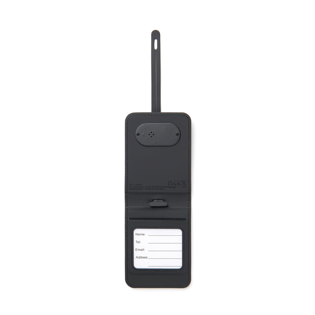 VINGA Baltimore RCS baggage label met dual finder