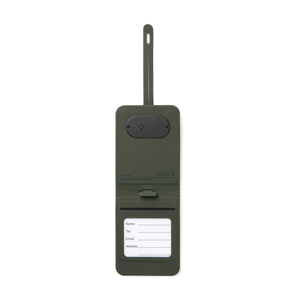 VINGA Baltimore RCS baggage label met dual finder