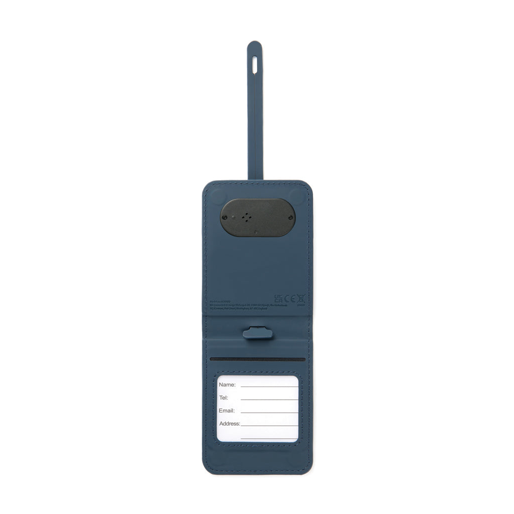 VINGA Baltimore RCS baggage label met dual finder