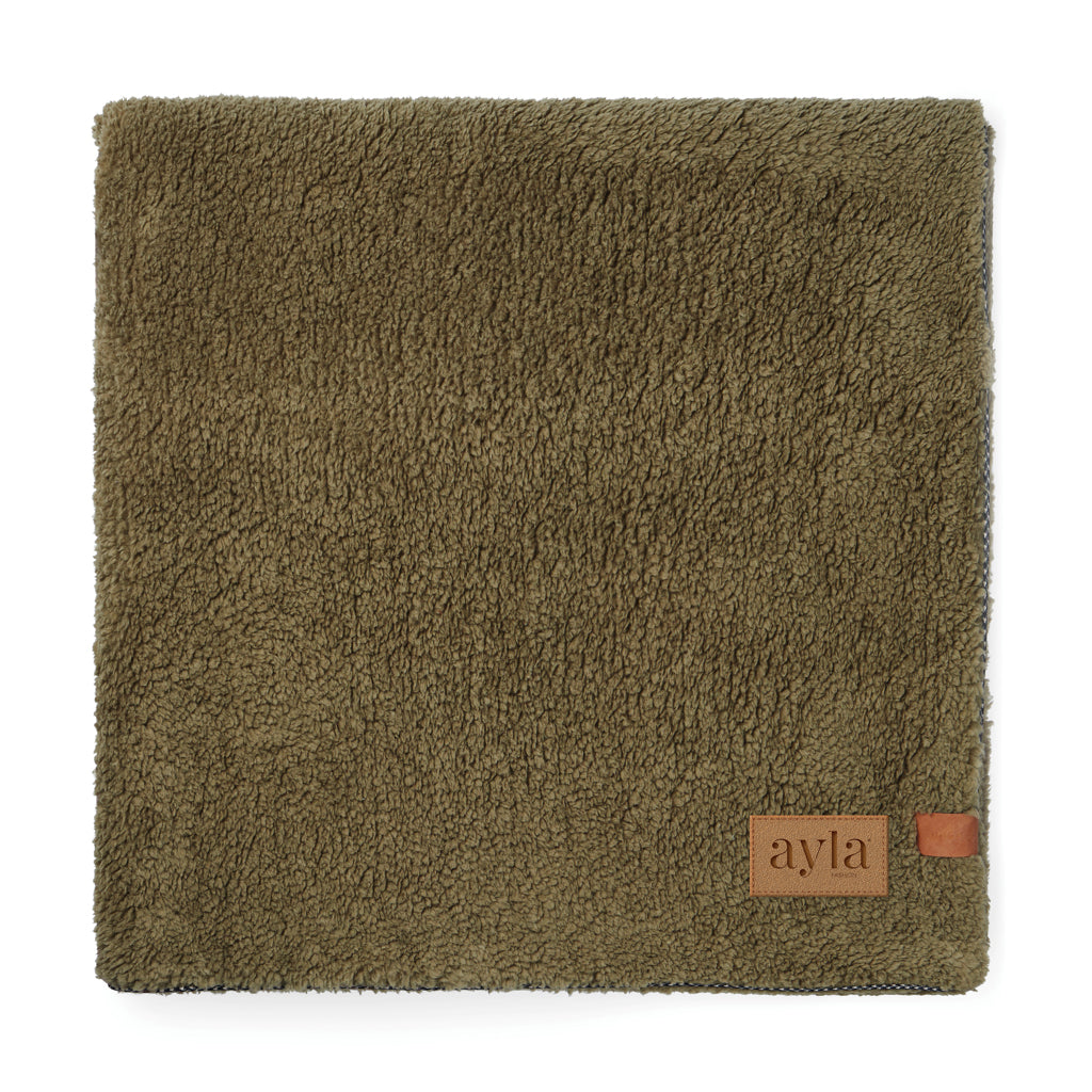 VINGA Maine GRS recycled polyester dubbellaags deken