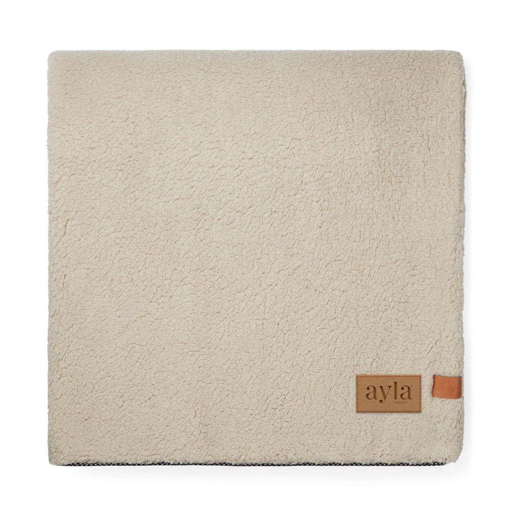 VINGA Maine GRS recycled polyester dubbellaags deken
