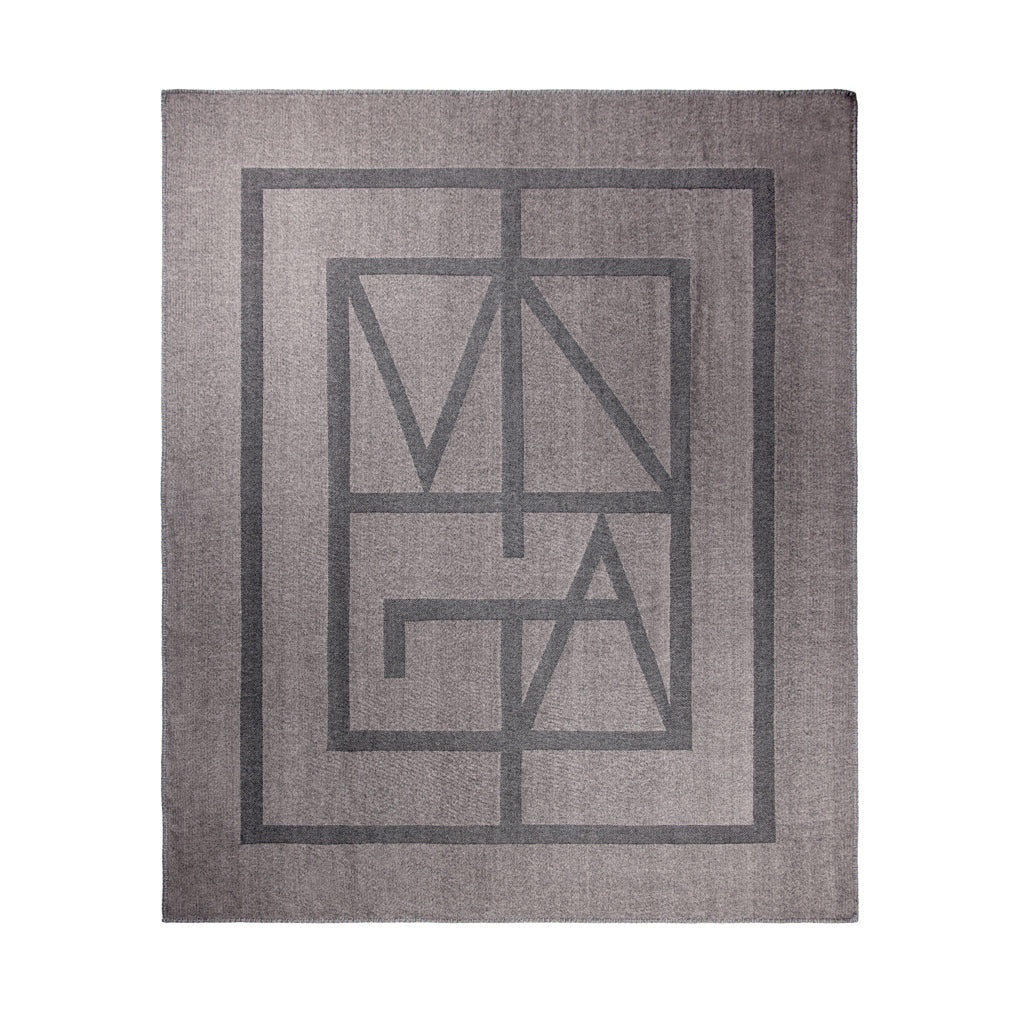 VINGA Monogram GRS deken