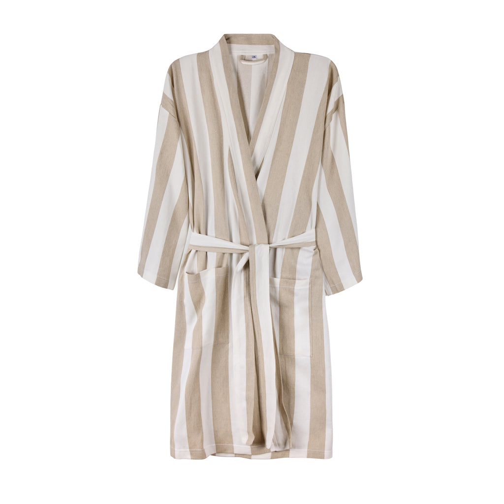VINGA Ornos GRS katoenen hamam badjas S/M