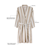 VINGA Ornos GRS katoenen hamam badjas L/XL