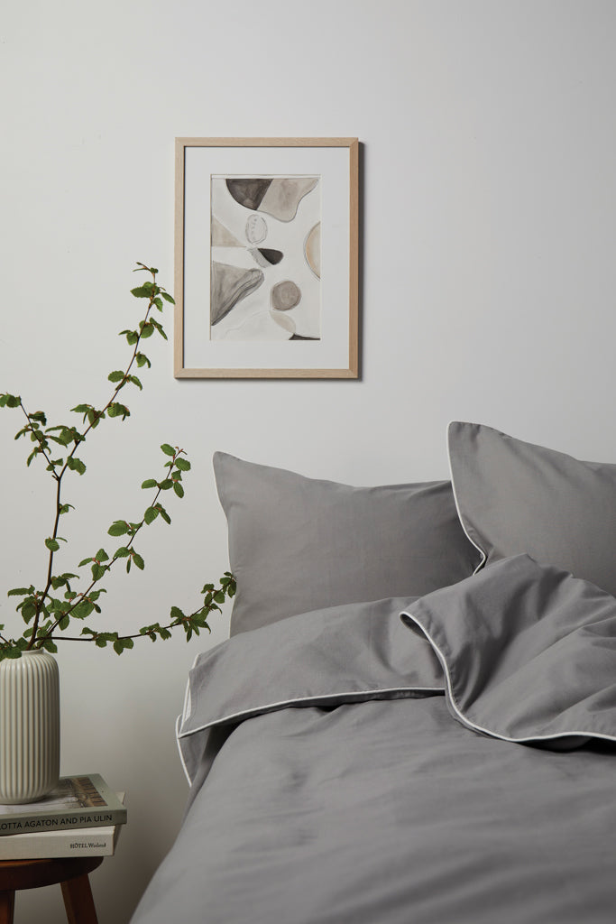 VINGA Marston OCS biologisch katoenen beddengoedset, 4 stuks