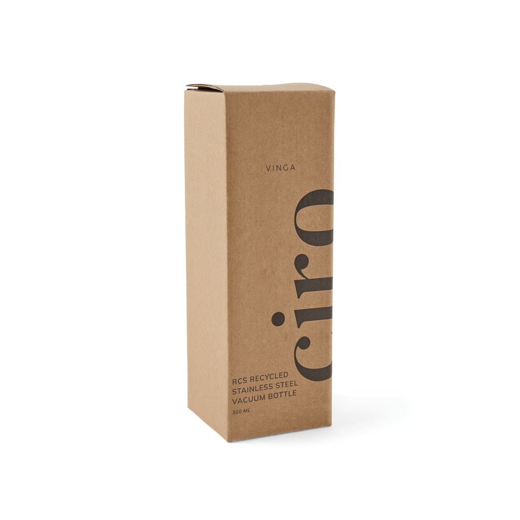 VINGA Ciro RCS gerecycled RVS vacuümfles 300ML