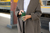 VINGA Erie RCS recycled RVS push mug 350 ML