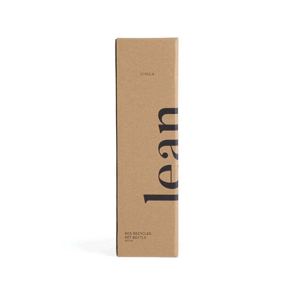 VINGA Lean RCS RPET waterfles 800 ml