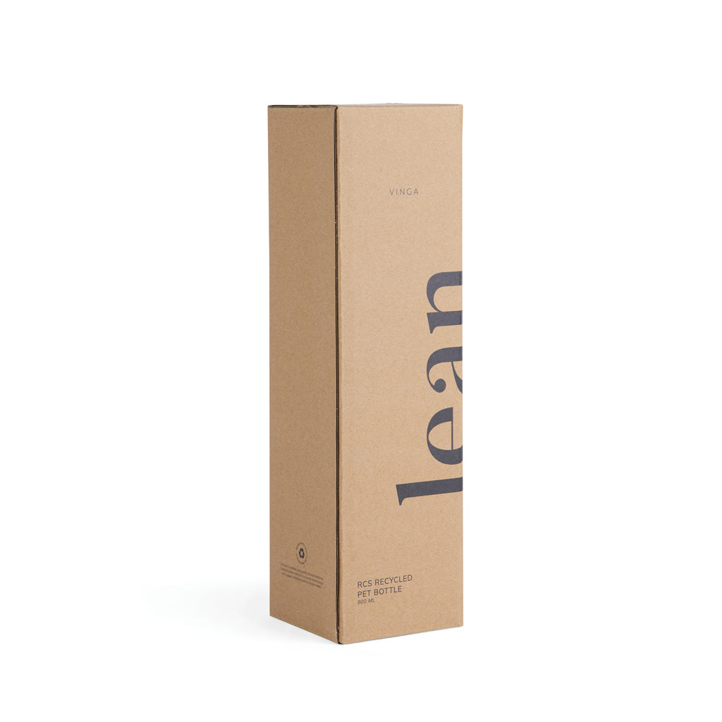 VINGA Lean RCS RPET waterfles 800 ml