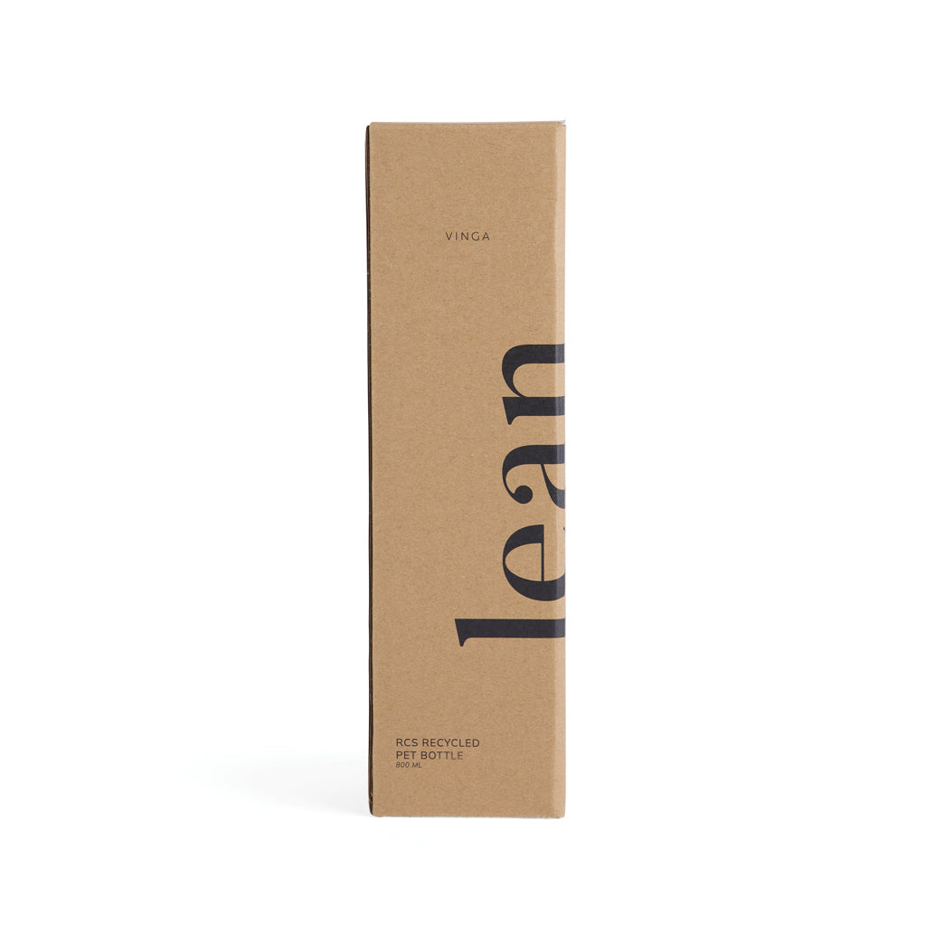 VINGA Lean RCS RPET waterfles 800 ml