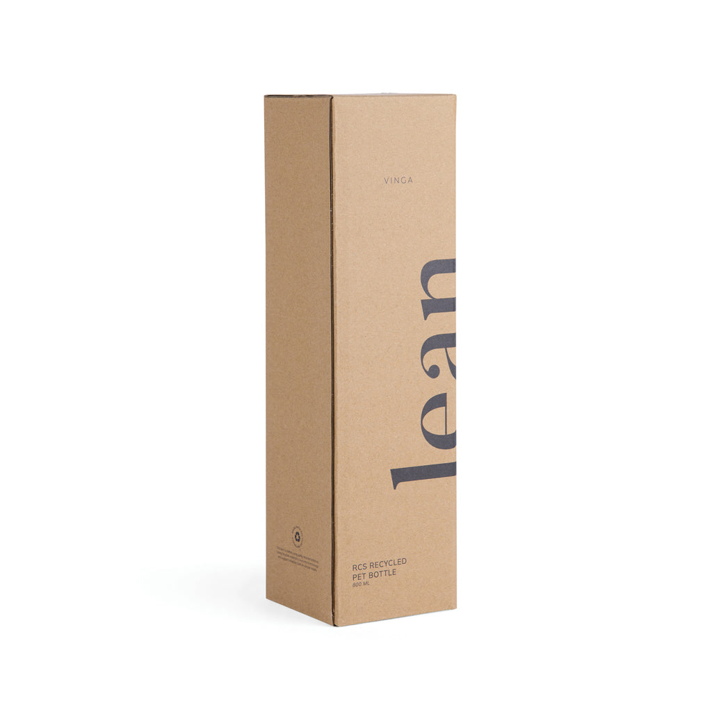 VINGA Lean RCS RPET waterfles 800 ml
