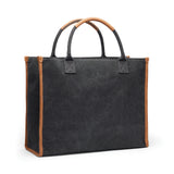 VINGA Bosler RCS recycled canvas office draagtas