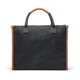 VINGA Bosler RCS recycled canvas office draagtas