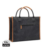 VINGA Bosler RCS recycled canvas office draagtas