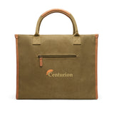 VINGA Bosler RCS recycled canvas office draagtas