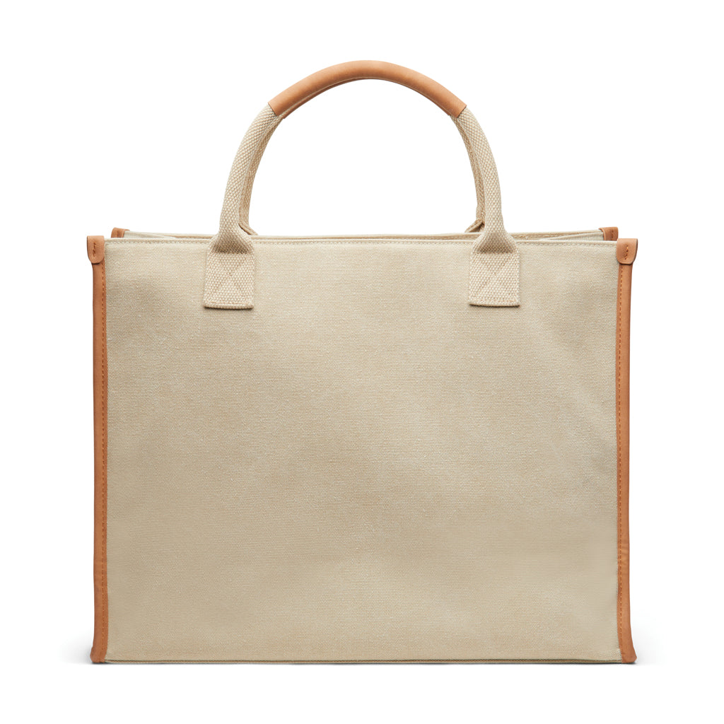 VINGA Bosler RCS recycled canvas office draagtas
