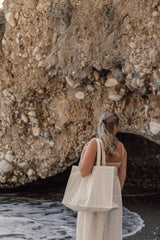 VINGA Hilo AWARE™ recycled canvas maxi draagtas