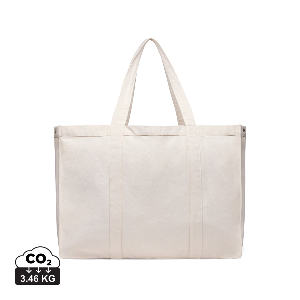 VINGA Hilo AWARE™ recycled canvas maxi draagtas