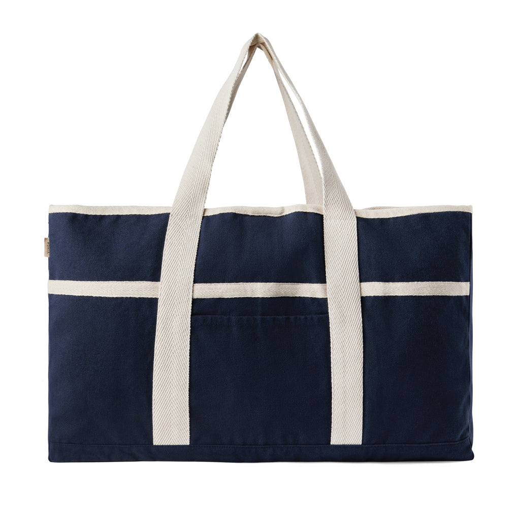 VINGA Volonne AWARE™ recycled canvas strandtas