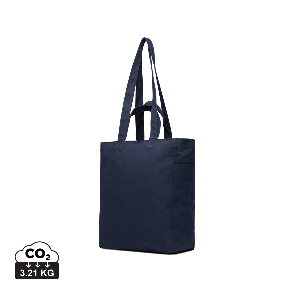 VINGA Hilo AWARE™ gerecycled canvas tas met ritssluiting