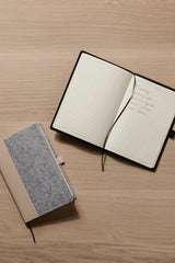 VINGA Albon GRS gerecycled vilt notitieboek