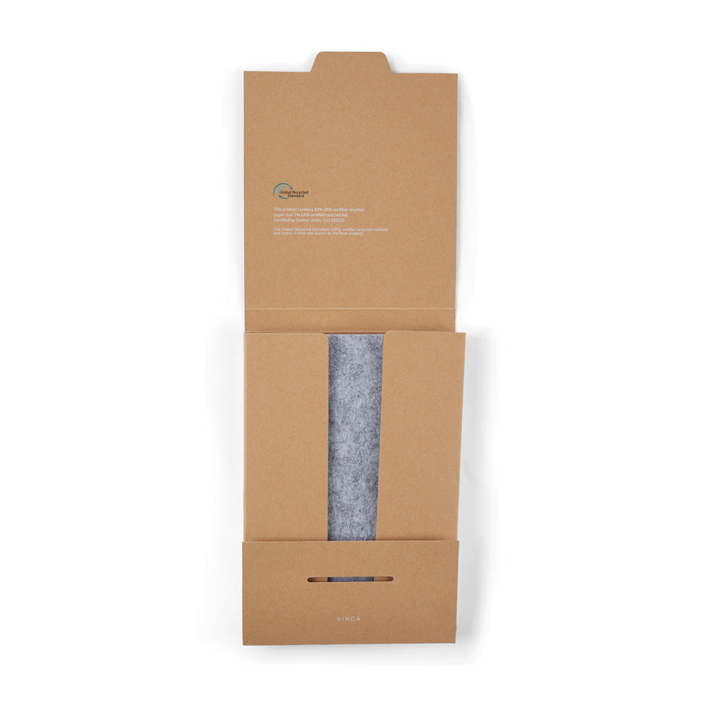 VINGA Albon GRS gerecycled vilt notitieboek