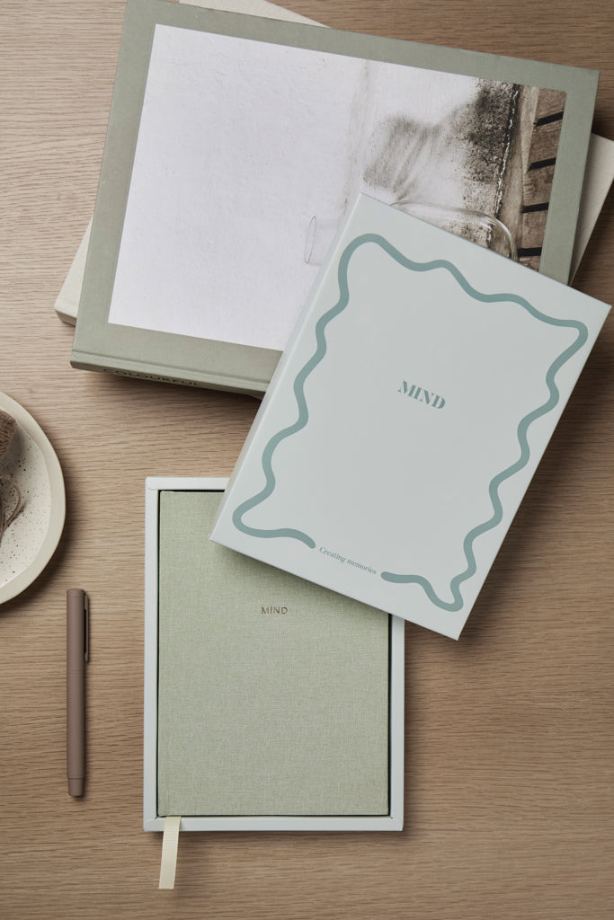 VINGA Mind GRS gerecycled papieren dagboek