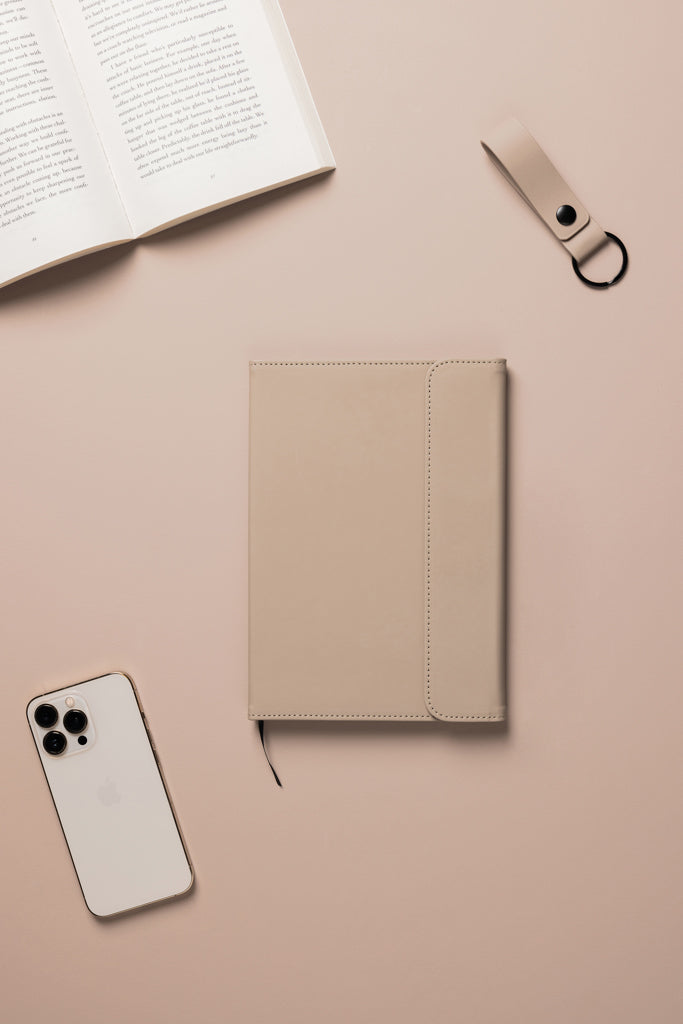 VINGA Baltimore GRS papier & PU notitieboek
