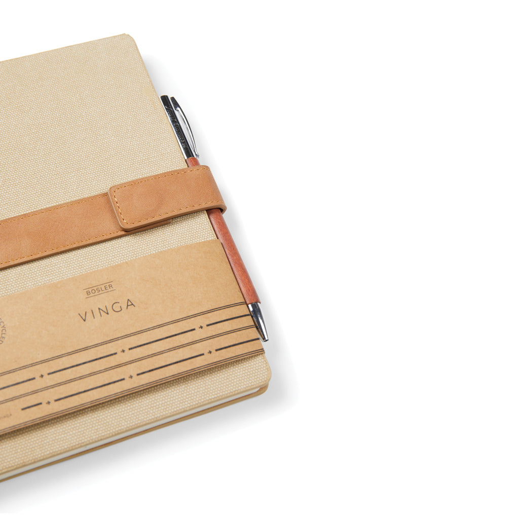VINGA Bosler RCS recycled papieren notitieboek