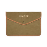 VINGA Bosler GRS recycled canvas 14" laptop sleeve