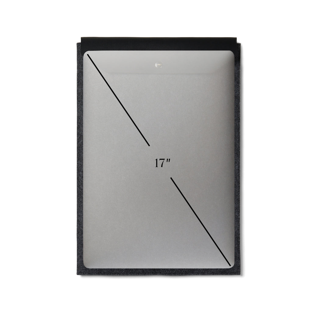 VINGA Albon GRS gerecycled vilt 17" laptophoes