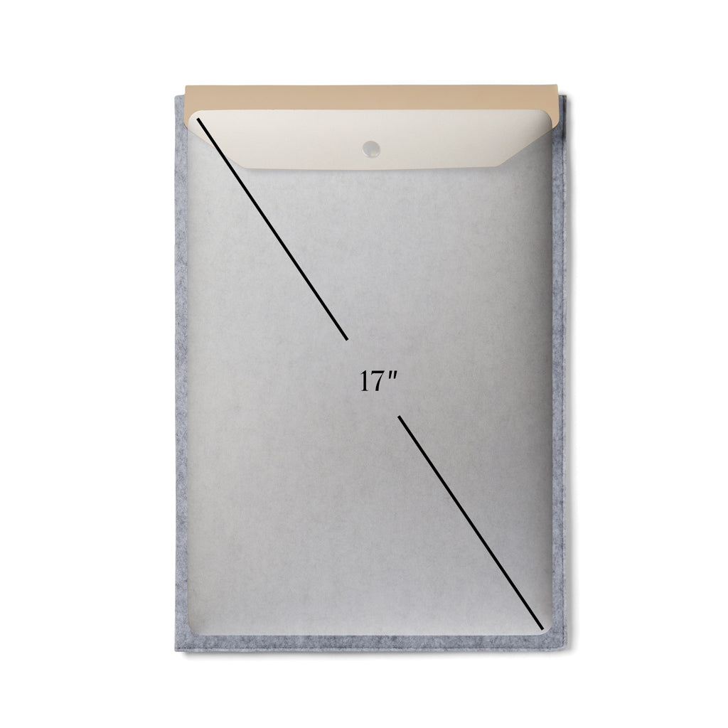 VINGA Albon GRS gerecycled vilt 17" laptophoes