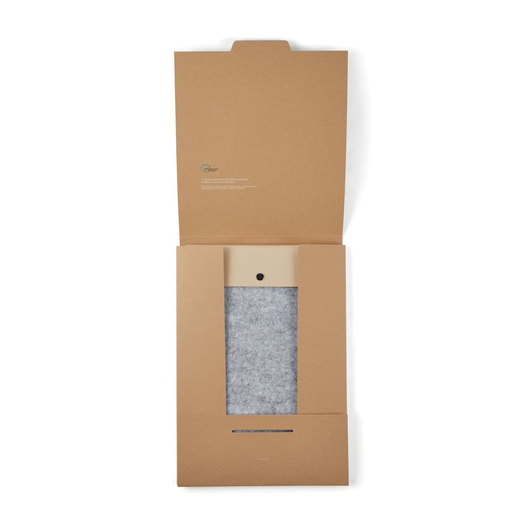 VINGA Albon GRS gerecycled vilt 17" laptophoes