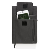 Notitieboek met vak voor telefoon