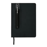 Standaard hardcover PU A5 notitieboek met stylus pen