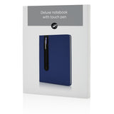 Standaard hardcover PU A5 notitieboek met stylus pen